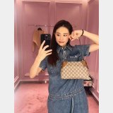 Gucci 1:1 Mirror GG Ophidia Shoulder 815218 Emblem Replica Bags