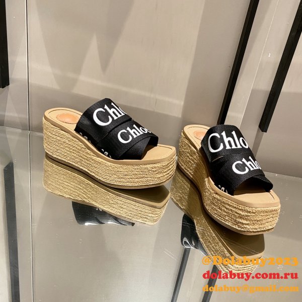 Chloé Replica Shoes Roman Slippers Designer Footwear