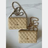 CLASSICAL Knockoff CC WOC SMALL CAVIAR LEATHER CHAIN BAG