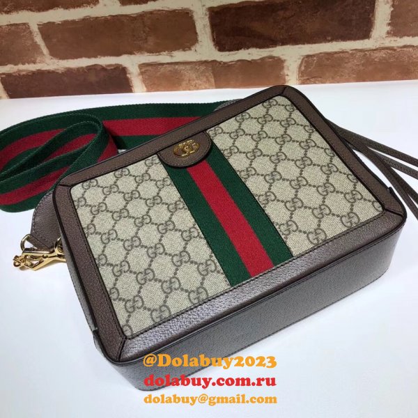 Replica Gucci High Quality GG Supreme Ophidia Small Shoulder 550622 Bag