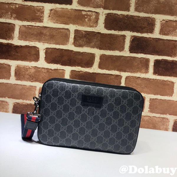 Designer GG Black Mens Top Quality 495562 Gucci Replica Bag