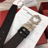 Ferragamo Belts Perfect High Quality Replica 35 mm Black