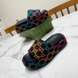 Canvas Slippers Replica Gucci Best High Quality Shoes