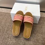 Designer Dior Dway Platform Slide