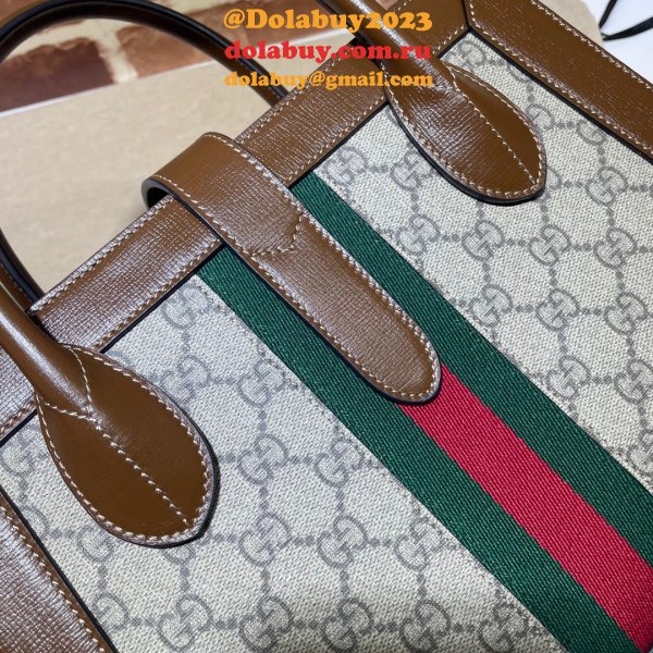 High Quality Replica Gucci 649016 Jackie 1961 Medium Tote Leather Bag