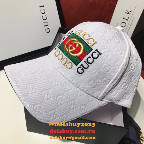 AAA+ Gucci Palace classic pattern simple embroidery logo hats