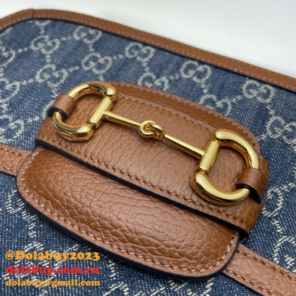 First Copy Gucci Replica 602204 Horsebit 1955 shoulder bag