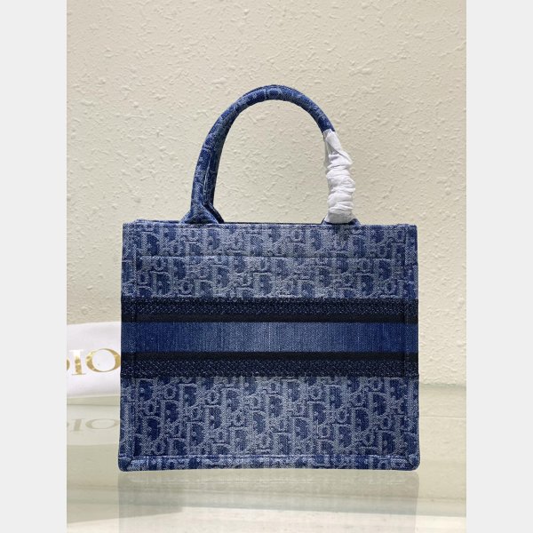 Luxury Dior Book Tote denim 2024 new bag