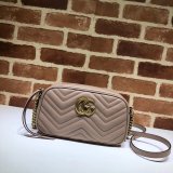 Luxury Gucci Fake 447632 Gg Marmont Crossbody Bags for Women