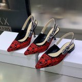 Replica Christian Dior J'ADIOR 2023 Macrame Shoes