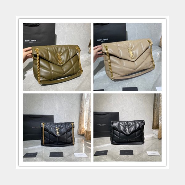 Designer Wholesale LOULOU PUFFER HANDBAG 35cm