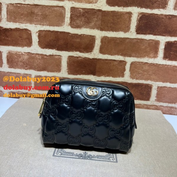 Designer Gucci GG Matelassé beauty 726047 case Bag