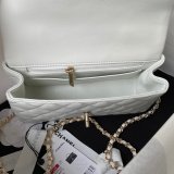 Duplicate AS2431 Flap Top Handle High Quality Replicas Bag