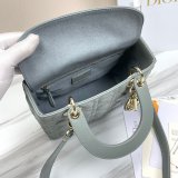 Fashion Christian Dior Lady Dior Top Quality 24CM Fake Bag