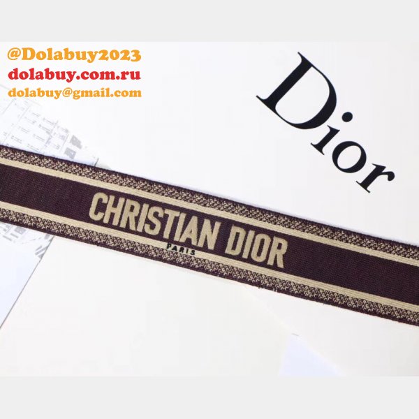 UK Christian Dior SHOULDER Embroidery High Quality STRAP