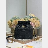 Top Quality Dior Montaigne Drawstring Bucket Bag Small/Mini