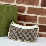 Inspired Gucci 784732 GG Super Mini Shoulder Charm Bag