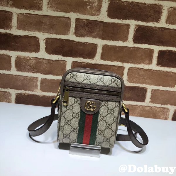 High Quality Gucci Replica GG Supreme Ophidia Shoulder 598127 Bag