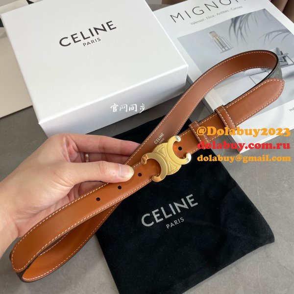 Top Quality Celine 18MM replica belts from china