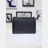 AAA+ Le Boy large Best Black Bags Caviar 30cm