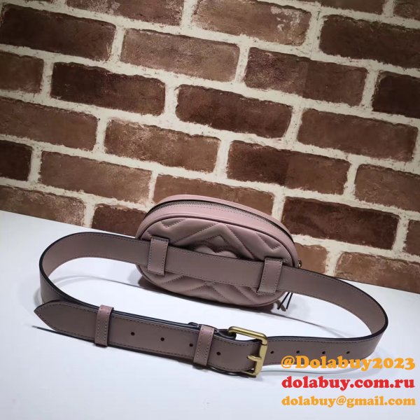 Best 476434 Gucci GG Marmont matelassé leather belt bag