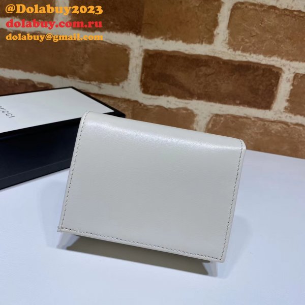 AAA+ Gucci Replica 1955 Horsebit card case 621887 wallet