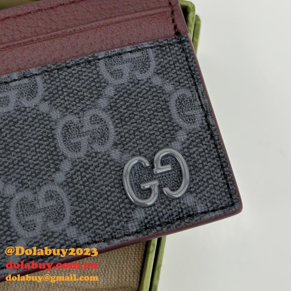 Replica Gucci 1:1 Mirror 768248 Card Case Holder Mens