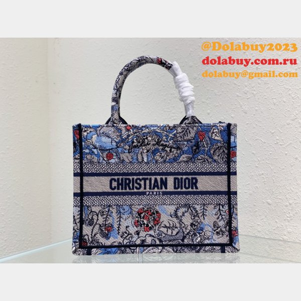 Christian Dior Tote CD Book Tote First Copy Replica Bag