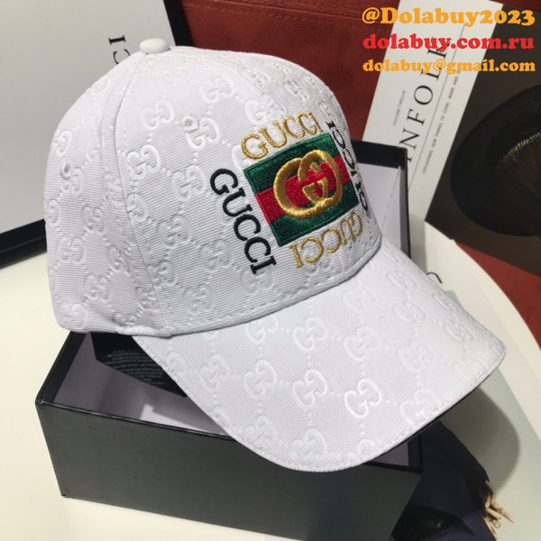 AAA+ Gucci Palace classic pattern simple embroidery logo hats