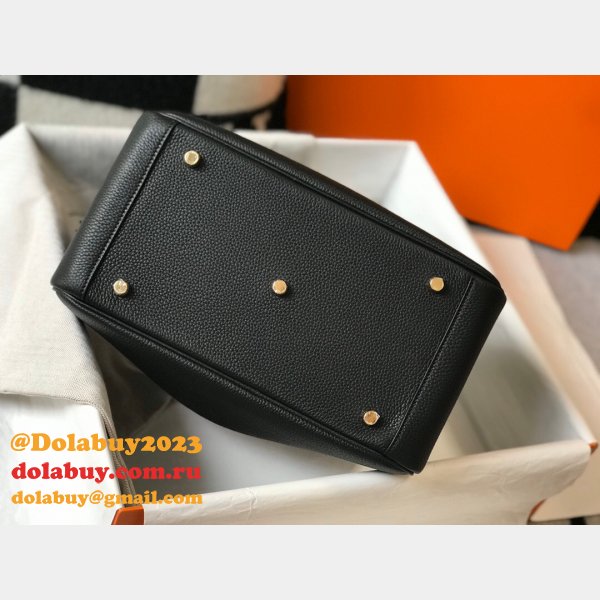 Replica Hermes Lindy 26cm Black Bags Sale Outlet Online