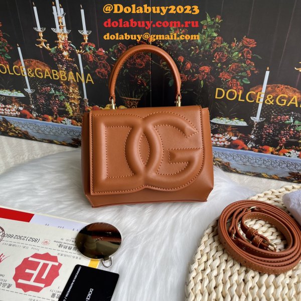 Buy Best 1:1 Replicas Dolce & Gabbana DG Logo 9112 Hand Bag