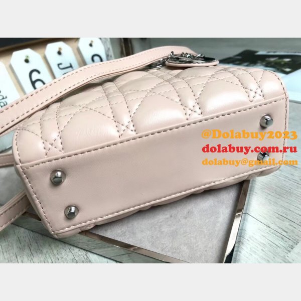 AAA+ Christian Lady Dior Handbags Online Purchase MINI 17CM