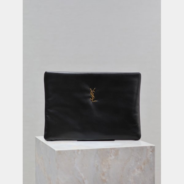 Cheap YSL CALYPSO LAMBKSIN 774062 CLUTCH