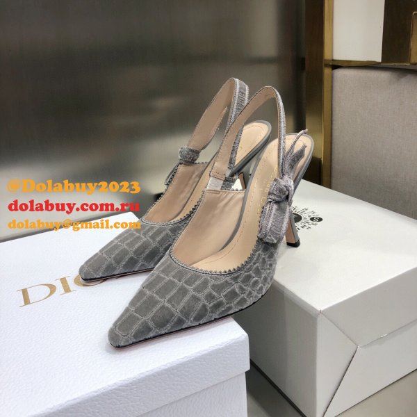 Perfect Macrame Dior 2024 J'Adior Replica Shoes