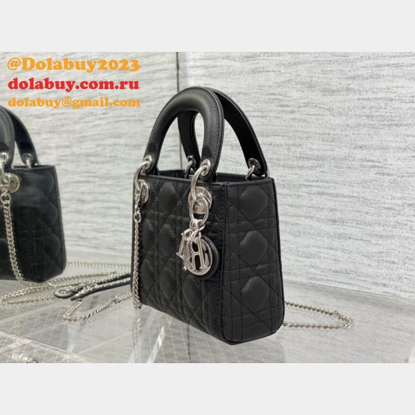 Wholesale DIOR lady 17/20/24CM calf togo leather bag