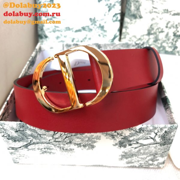 UK Top Quality Christian Dior 3.5CM Multi-color Belts