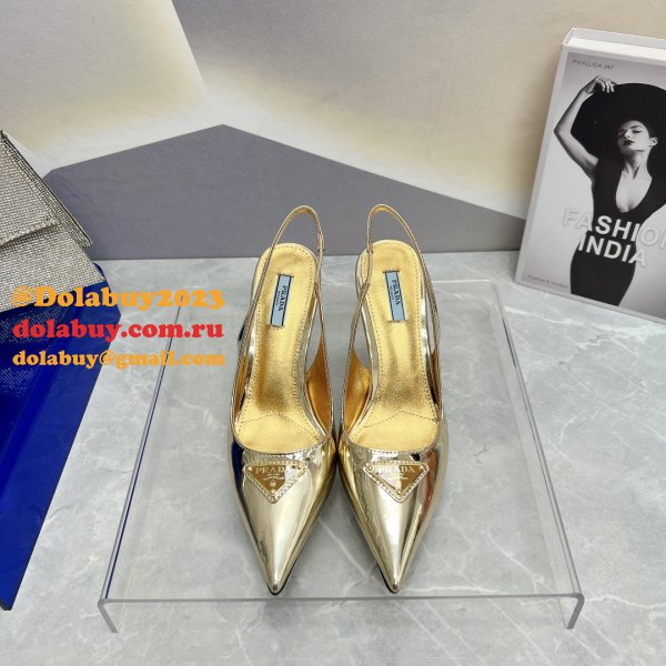 7 Star DESIGNER PRADA REPLICAS FASHION 2023 HIGH HEEL SHOES