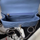 Duplicate AS2431 Flap Top Handle High Quality Replicas Bag