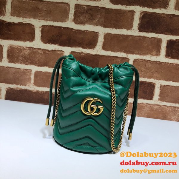 Gucci Replica 7 Star GG Marmont mini bucket 575163 bag