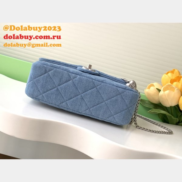 Top Quality Best Replicas Flap Danim AS1787 Luxury Bag