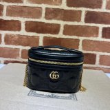 Best Gucci 723770 AAA Fake GG Matelassé Top Handle Bag