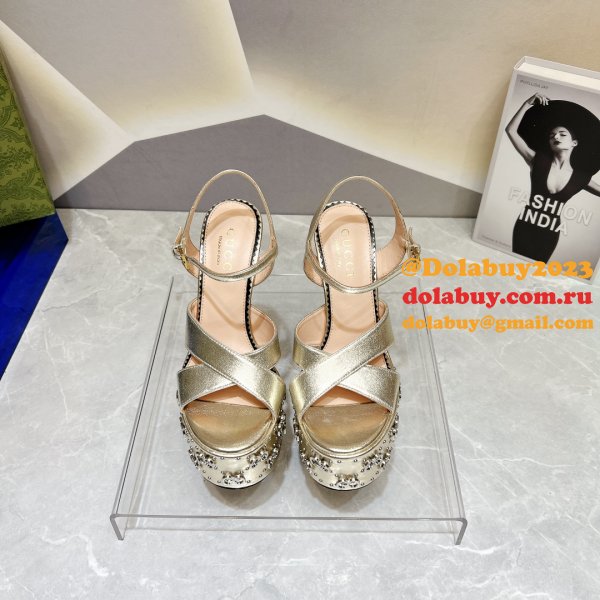 High Quality Replicas Gucci 1:1 Mirror Sandals High Heels Shoes