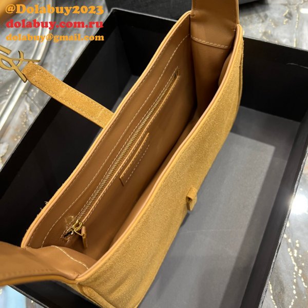 Wholesale YSL Replica Le 5 À 7 Hobo Bag In Smooth Leather SABLE