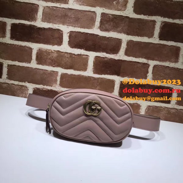 Best 476434 Gucci GG Marmont matelassé leather belt bag