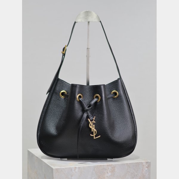 Saint Laurent 796626 Black Hobo Replica Inspired Online Store