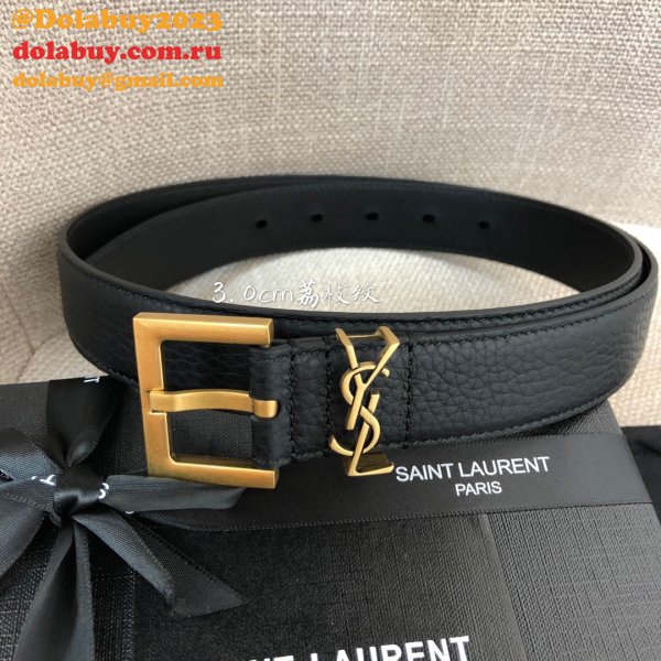 Top Quality UK Inspired SAINT LAURENT REPLICAS BELT