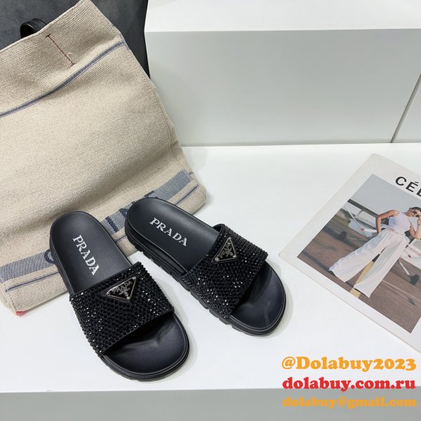 Our Dolabuy Webstore Prada Replica High Quality Flat Sandals