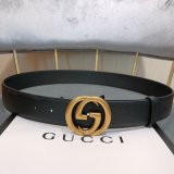 Gucci Belt With Double G Buckle 20mm,30mm,40mm Black Luxury