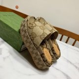 Canvas Slippers Replica Gucci Best High Quality Shoes