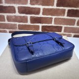 Jumbo Gucci Inspired GG 1:1 Mirror Messenger 760234 Blue Bag